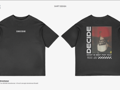 DECIDE TShirt Design