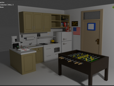 WORK IN PROGRESS - JOEY AND CHANDLERS APARTMENT