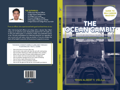 Book - The Ocean Gambit + Inside Pages