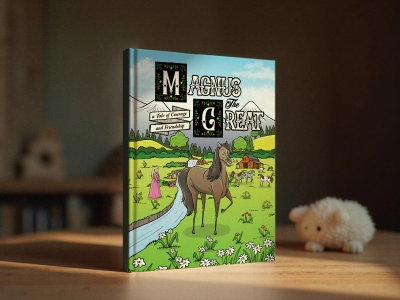 Magnus the Great Book Cover Design